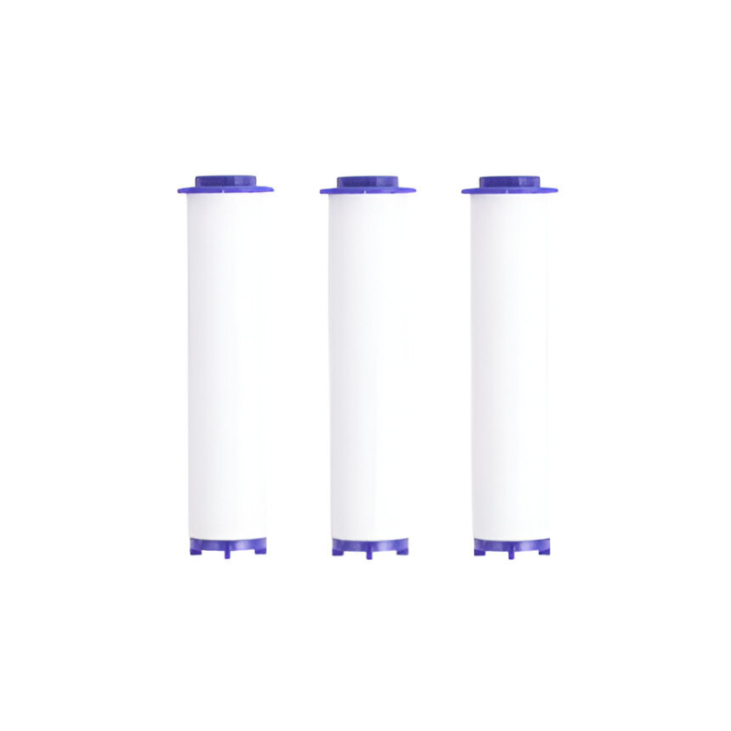 Filtres trois pièces pommeau de douche anti calcaire à ventilateur turbo haute pression-Luminogreen