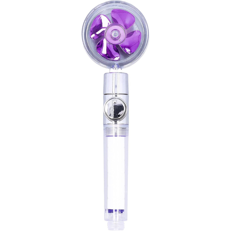 Pommeau de douche anti calcaire à ventilateur turbo haute pression-Luminogreen