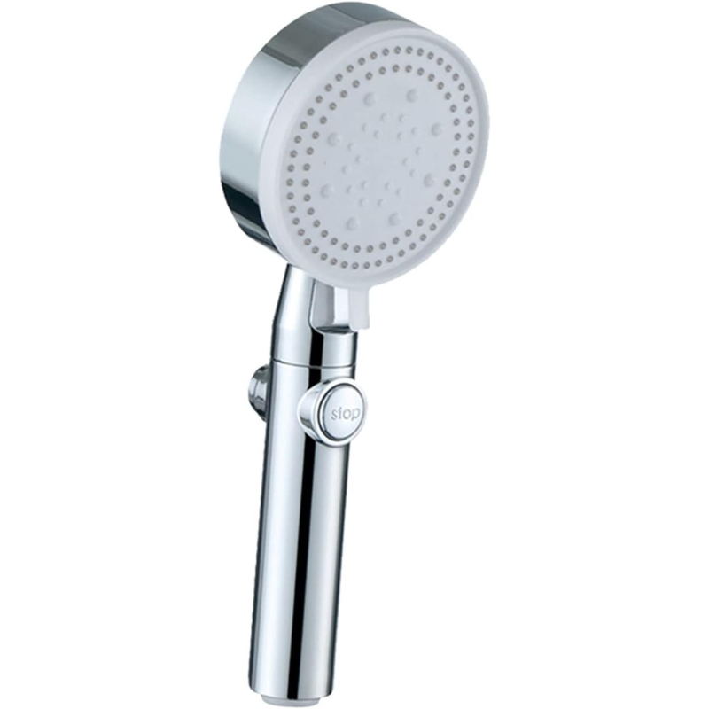 Pommeau de douche anti calcaire haute pression réglable, Cinque modes -Luminogreen