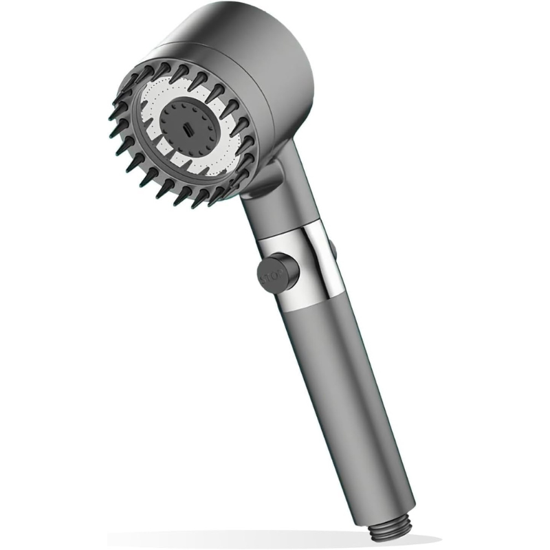 Pommeau de douche anti calcaire pour massage de la tête, réglage à trois vitesses -Luminogreen