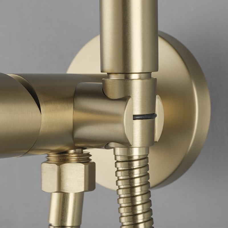 douchette en acier inoxydable luxe -Luminogreen