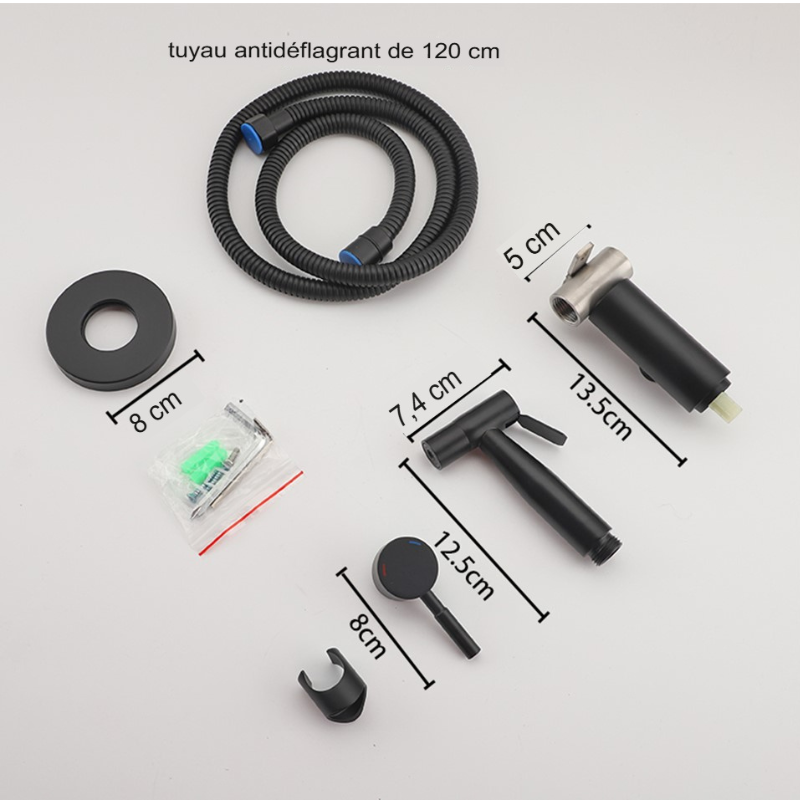 douchette en acier inoxydable luxe -Luminogreen