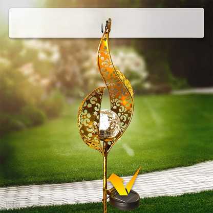 Lampe Solaire extérieur LED de Jardin en Fer Massif 1-Luminogreen