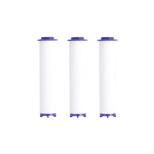 Filtres trois pièces pommeau de douche anti calcaire à ventilateur turbo haute pression-Luminogreen