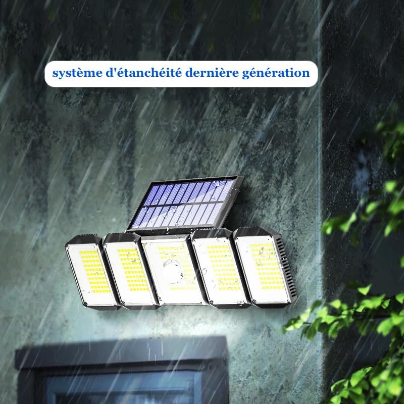 Projecteur led extérieur solaire intélligent économique LED et sécurité - Luminogreen