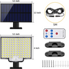 Projecteur led extérieur solaire grande lumière avec détecteur de mouvement, éclairage d'extérieur avec ebook gratuit-Lumiangreen