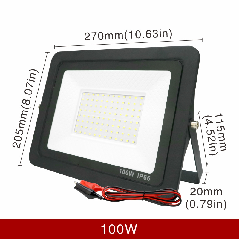 projecteur led extérieur portable étanche IP66, budgétaire extérieur, réflecteur de lumière +ebook gratuit-Luminagreen