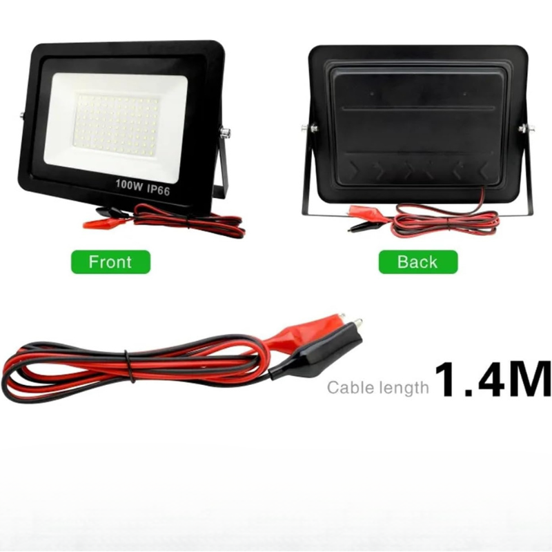 projecteur led extérieur portable étanche IP66, budgétaire extérieur, réflecteur de lumière +ebook gratuit-Luminagreen