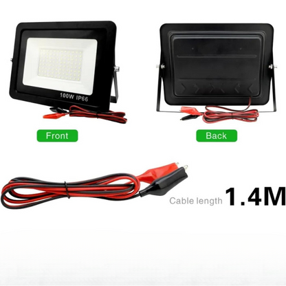 projecteur led extérieur portable étanche IP66, budgétaire extérieur, réflecteur de lumière -Luminogreen