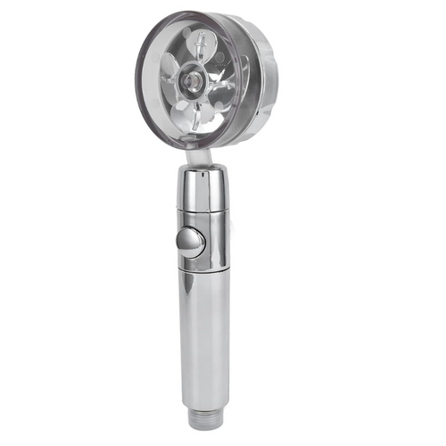 Pommeau de douche anti calcaire à ventilateur turbo haute pression-Luminogreen