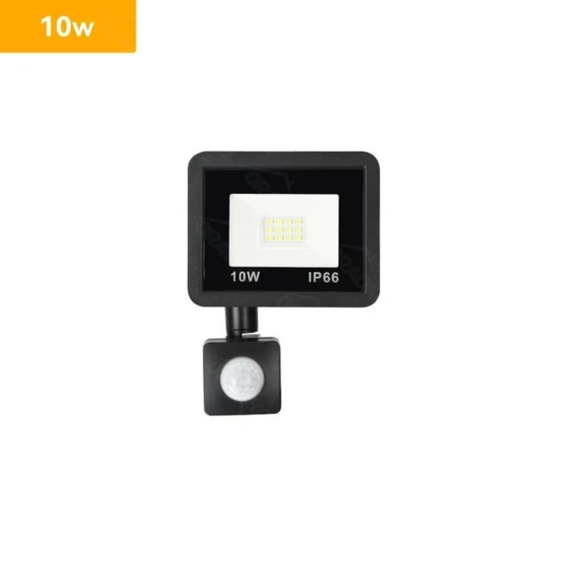 Projecteur led extérieur à détecteur de mouvement  lumière blanche et grande illumination -Luminogreenn