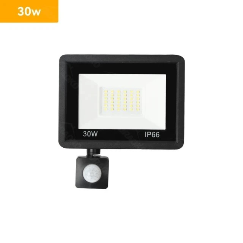 Projecteur  led extérieur à détecteur de mouvement  lumière blanche et grande illumination avec ebook gratuit-Luminagreen