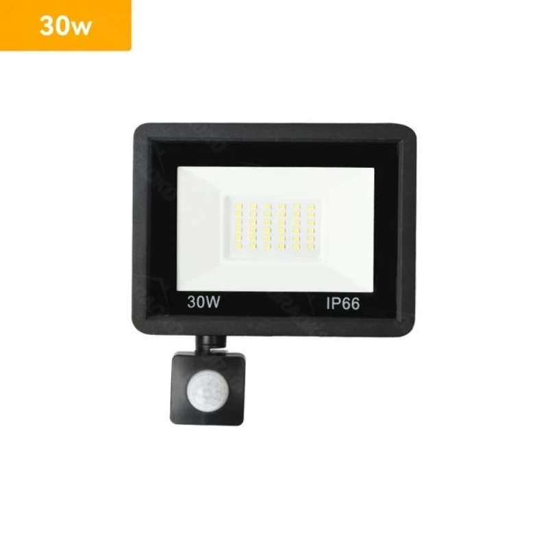 Projecteur led extérieur à détecteur de mouvement  lumière blanche et grande illumination -Luminogreenn