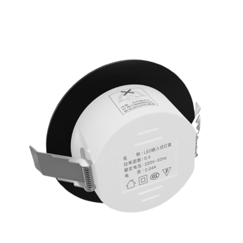 Spot led encastrable en chrome blanc classique -Luminogreen