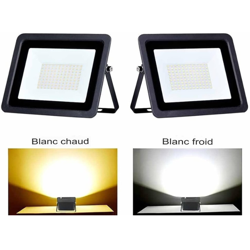 projecteur led extérieur à large faisceau, imperméable et désigne avec ebook gratuit-luminagreen