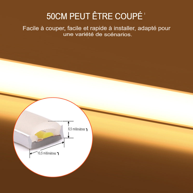 Ruban LED 220V COB, Wifi, Bluetooth, Flexible, 288-Luminogreen