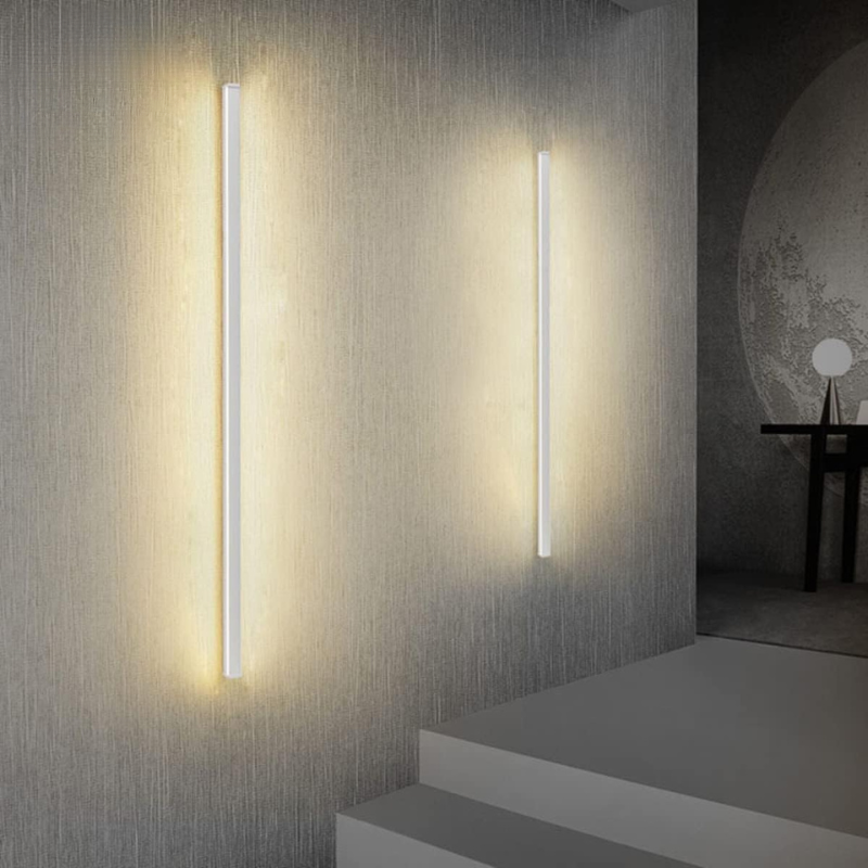 Applique murale extérieur LED en aluminium imperméable à l'eau pour l'intérieur et l'extérieur style blanc -Luminogreen