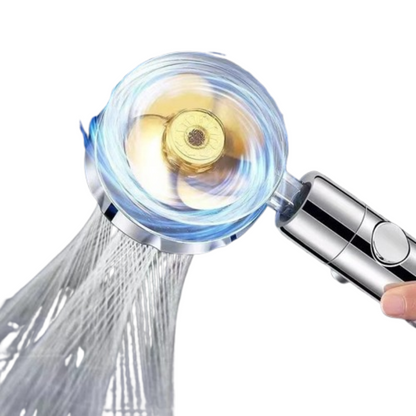 Pommeau de douche anti calcaire à ventilateur turbo haute pression-Luminogreen