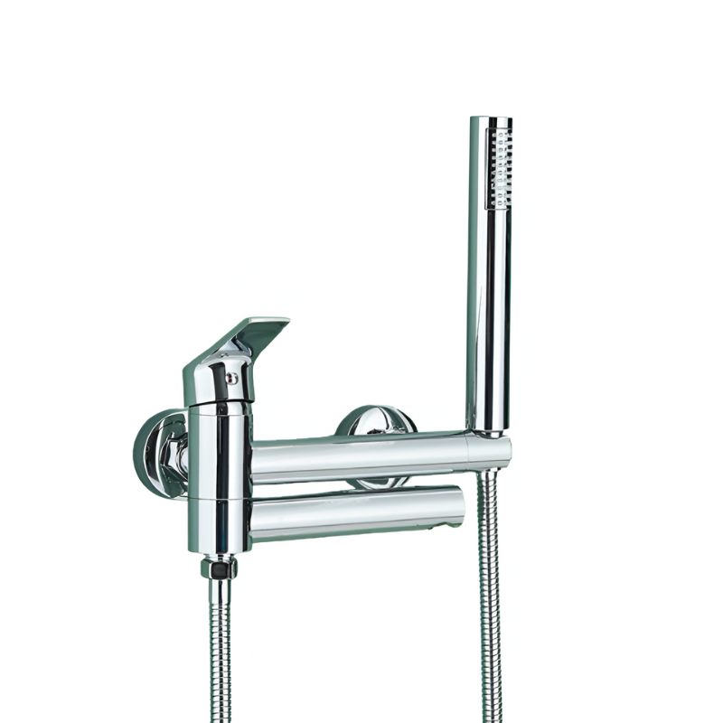 Mitigeur baignoire laiton pivotant efficace-Luminogreen