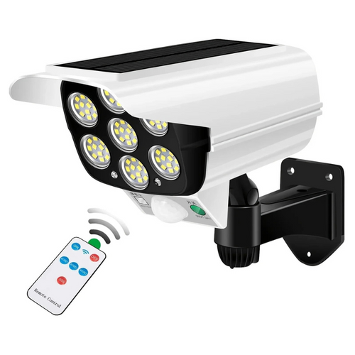 Projecteur led extérieur solaire avec Détecteur de mouvement puissant avec télécommande  -Luminogreen