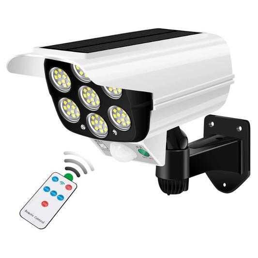 Projecteur led extérieur solaire avec Détecteur de mouvement puissant avec télécommande  -Luminogreen