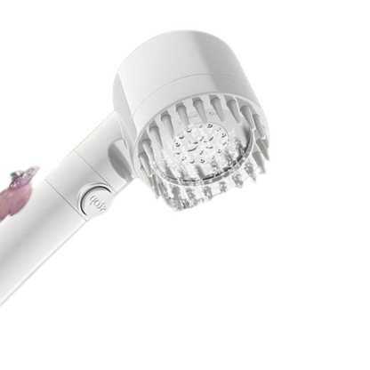 Pommeau de douche anti calcaire pour massage de la tête, réglage à trois vitesses -Luminogreen