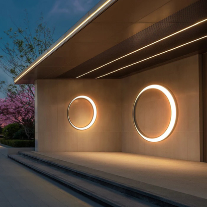 applique murale extérieur LED éclipse -Luminogreen