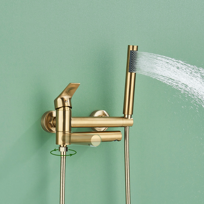 Mitigeur baignoire laiton pivotant efficace-Luminogreen