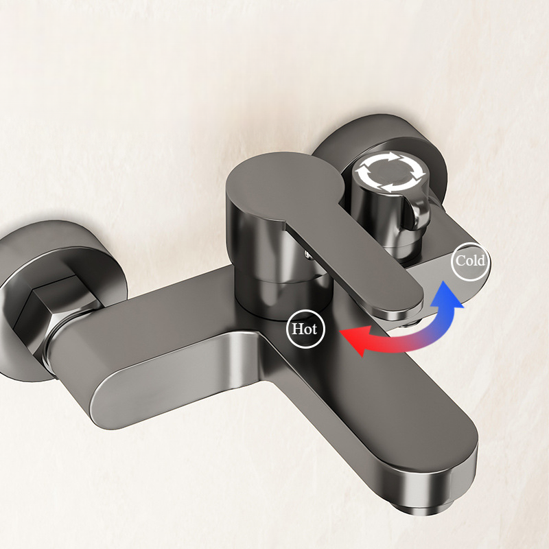 Mitigeur baignoire avec triple robinet-Luminogreen