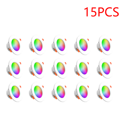 spot led encastrable intelligent Bluetooth multicouleur-Luminogreen