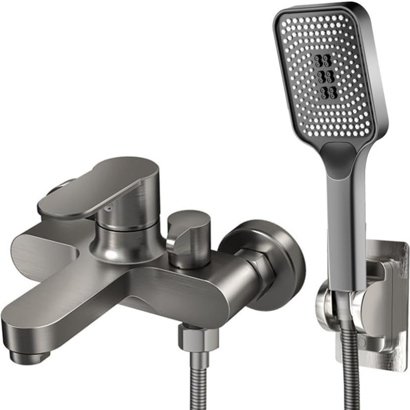 Mitigeur baignoire avec triple robinet-Luminogreen