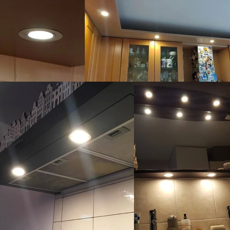 Spot led encastrable ultra fin pour le Plafond  -Luminogreen
