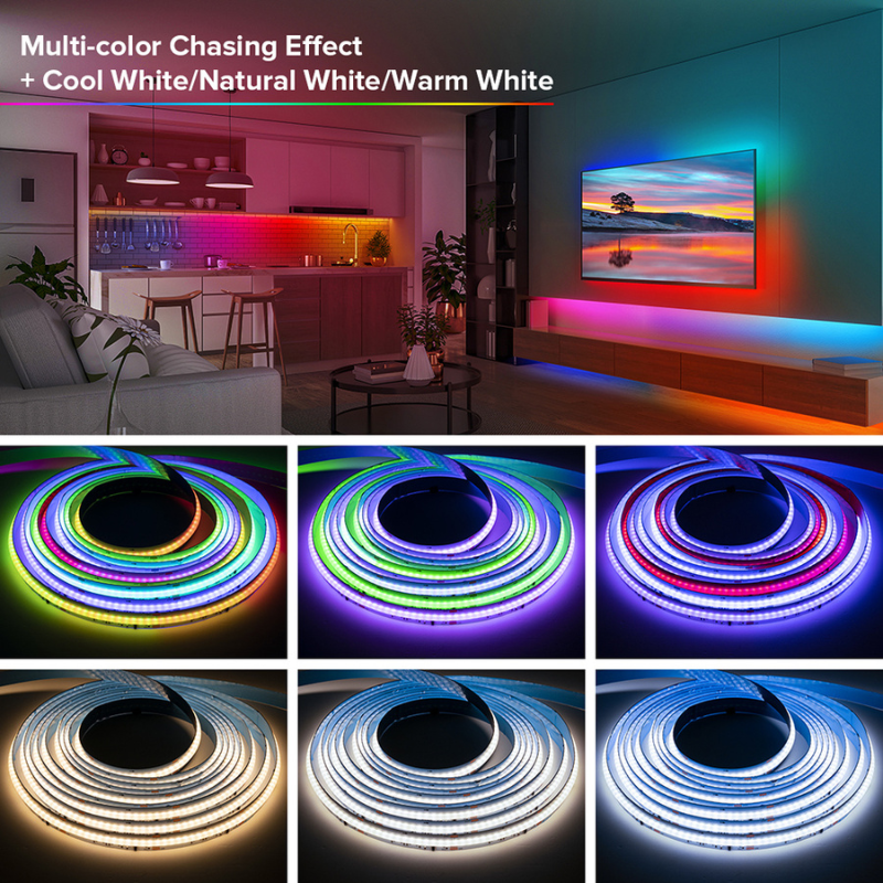 Ruban led Encastrable Intérieur - Design Ultra-Mince-Luminogreen
