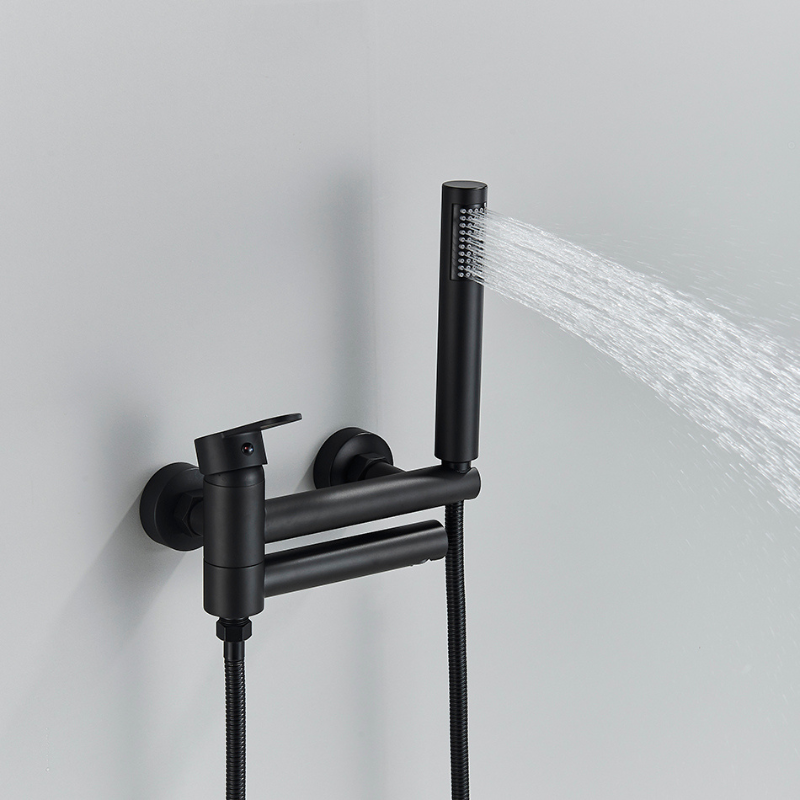 Mitigeur baignoire laiton pivotant efficace-Luminogreen