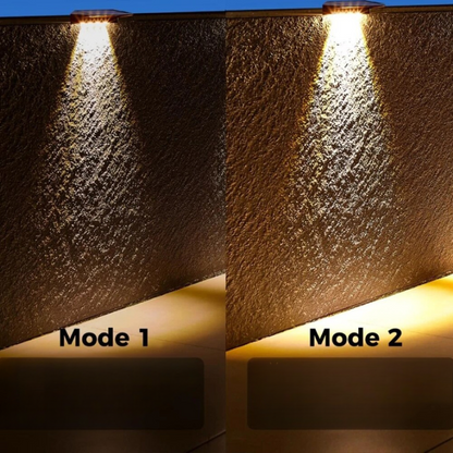 Appliques murales solaires puissant à 4 LED-Luminogreen