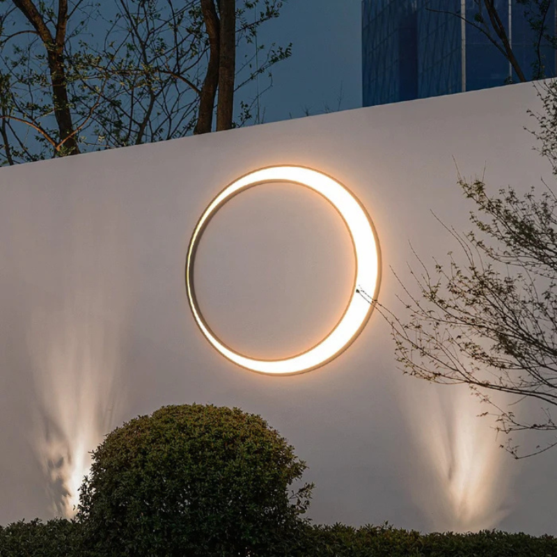 applique murale extérieur LED éclipse -Luminogreen