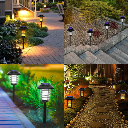 Lampe solaire à led pour décoration extérieure de jardin -Luminogreen