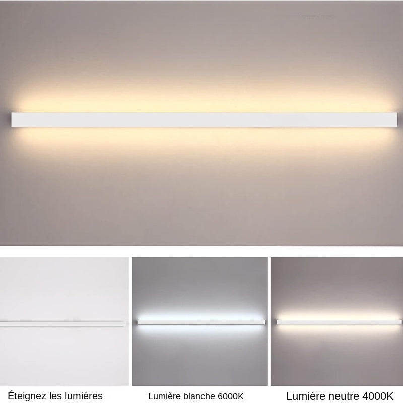Applique murale extérieur LED en aluminium imperméable à l'eau pour l'intérieur et l'extérieur style blanc -Luminogreen