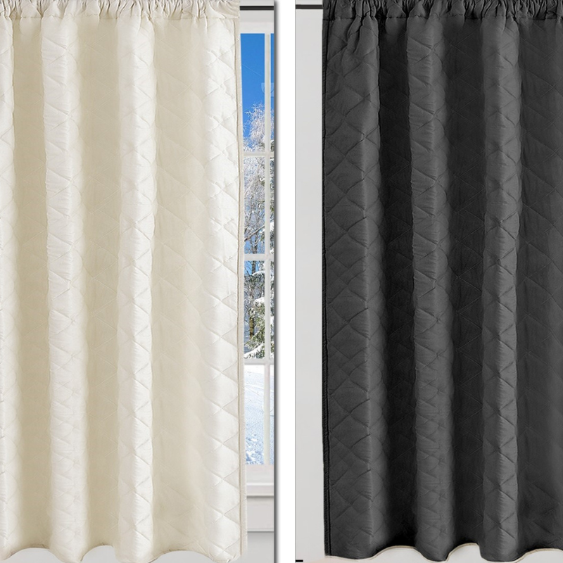 rideaux occultant thermique Matelassés Doublure de Rideaux Isolés Thermiques -Luminogreen