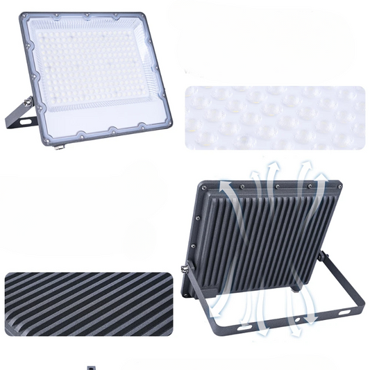 projecteur led extérieur imperméable et pratique, éclairage fort à large faisceau-Luminogreen