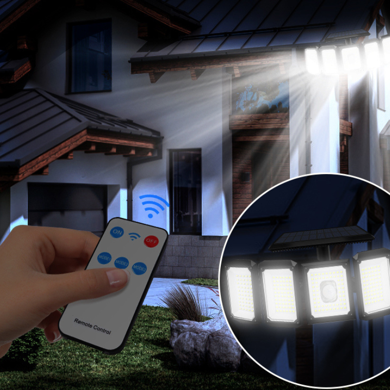 Projecteur led extérieur solaire intélligent économique LED et sécurité - Luminogreen