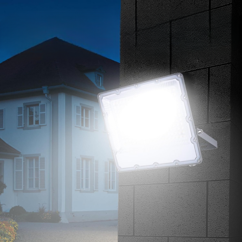 projecteur led extérieur imperméable et pratique, éclairage fort à large faisceau-Luminogreen