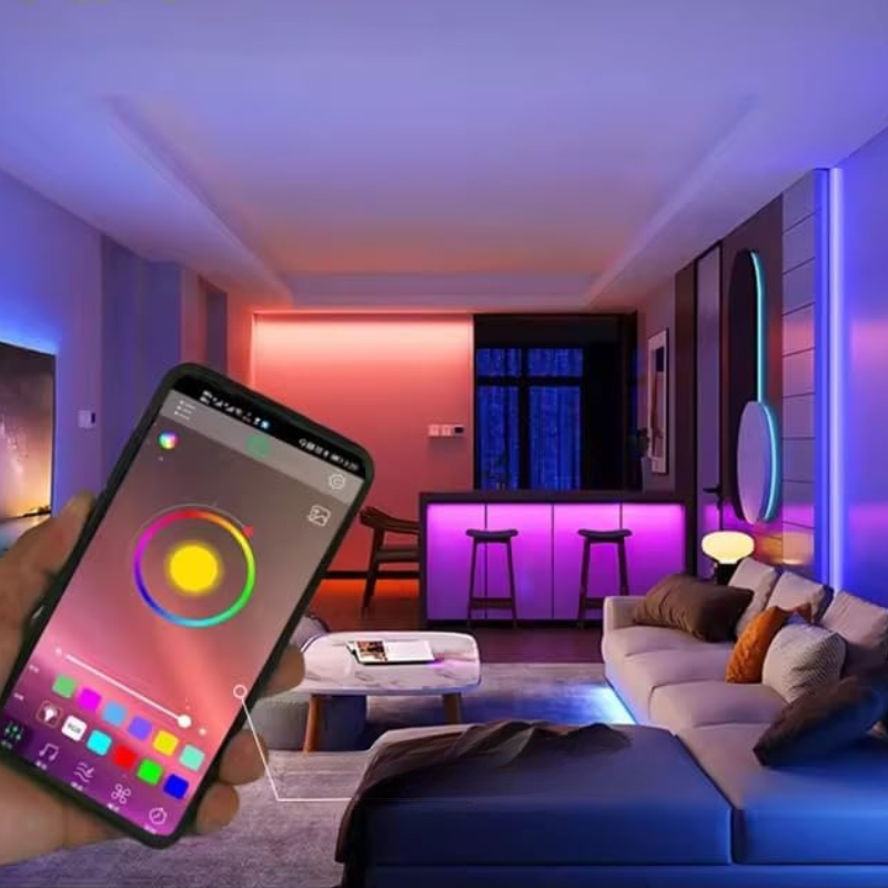 Ruban led flexible USB 5050 RVB+ télécommande gratuit -Luminogreen