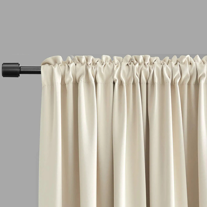 Rideaux occultant thermique pour salon , ombrage complet-Luminogreen