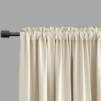 Rideaux occultant thermique pour salon , ombrage complet-Luminogreen