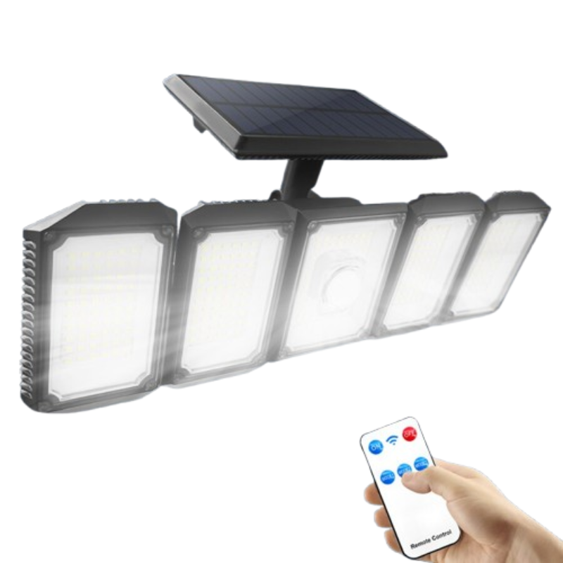 Projecteur led extérieur solaire intélligent économique LED et sécurité - Luminogreen