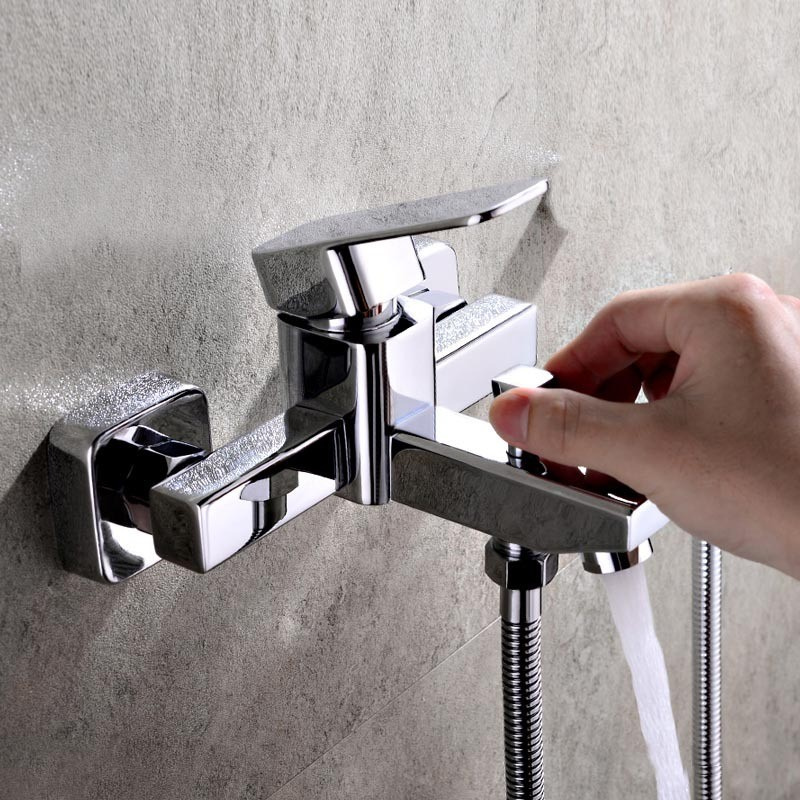 Mitigeur baignoire murale classique écologique-Luminogreen