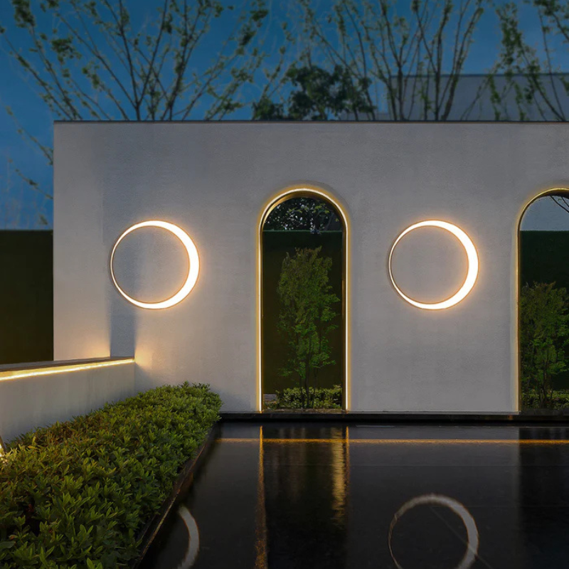 applique murale extérieur LED éclipse -Luminogreen