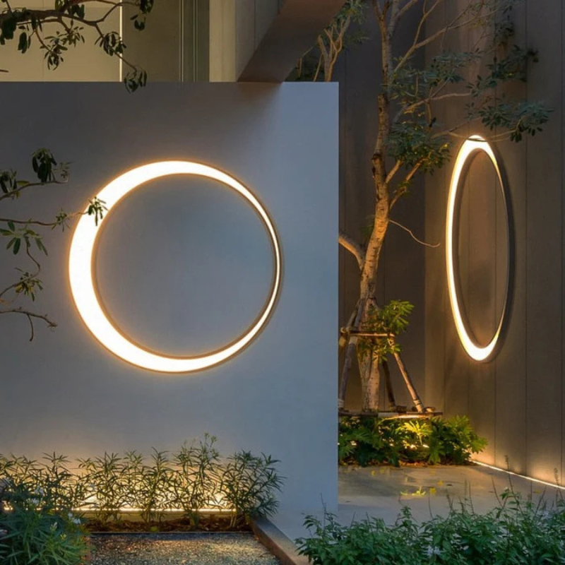 applique murale extérieur LED éclipse -Luminogreen
