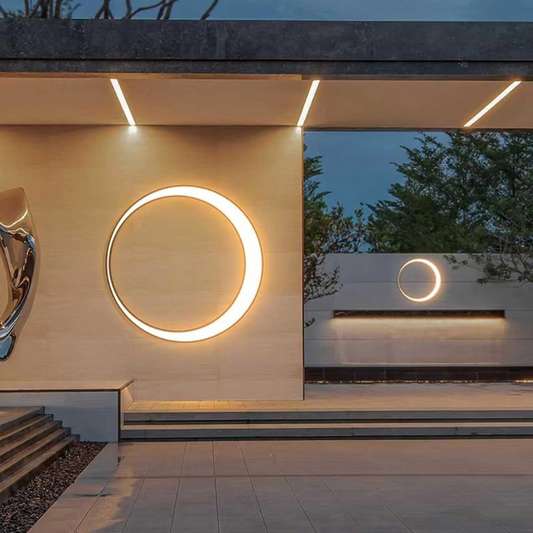 applique murale extérieur LED éclipse -Luminogreen